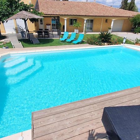 Villa Spacieuse A Beziers Avec Piscine Privee Et Jacuzzi Exterior photo